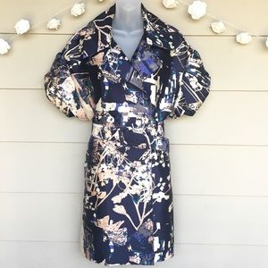 Hanii Y • Silk Wool Blend Jacket Dress